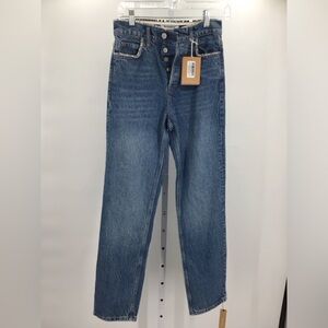 Reformation High Rise Straight Jeans Size 24